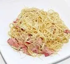 Спагетти с беконом 